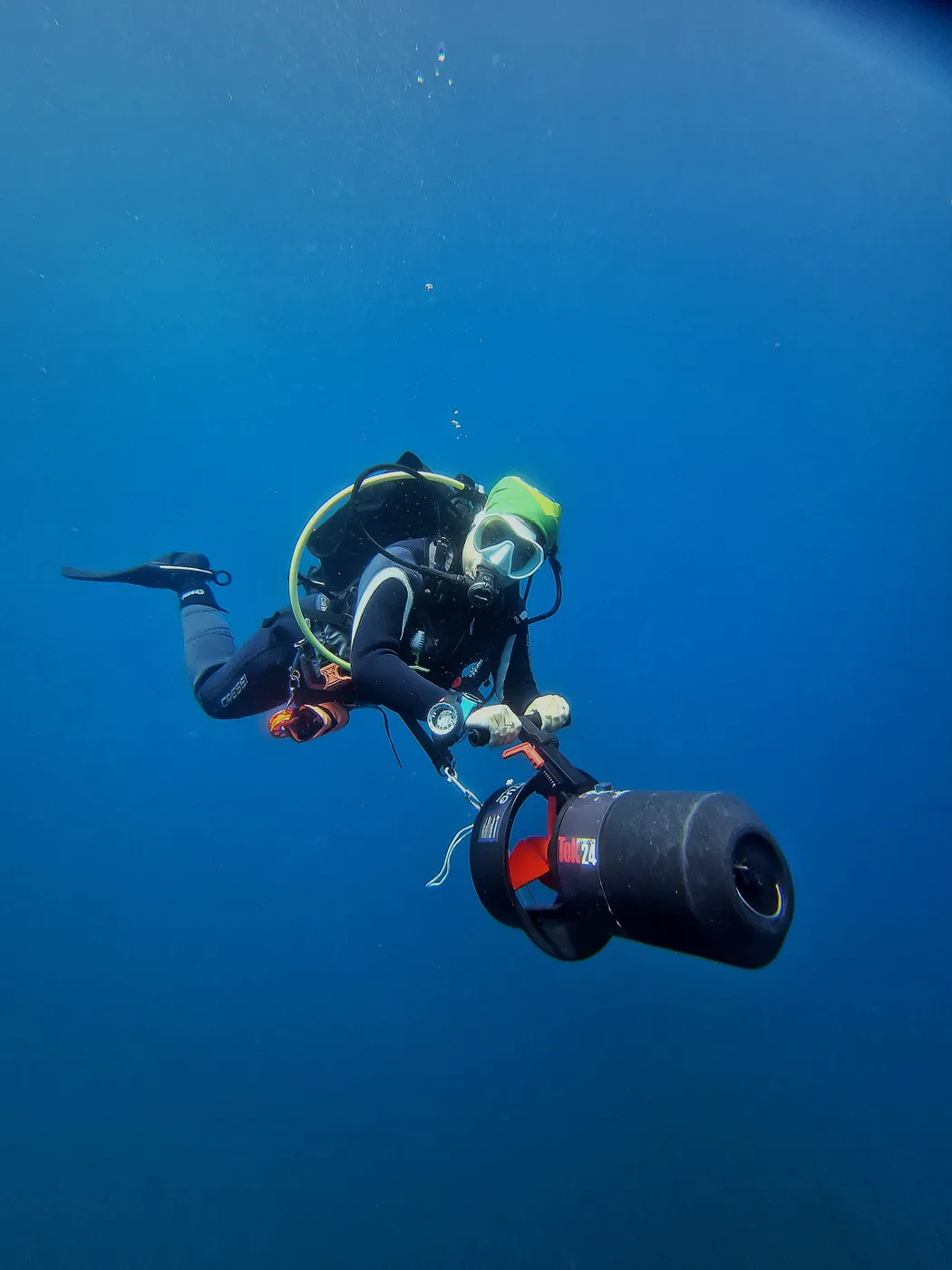 DPV (Torpedos) con Buceo España en La Herradura